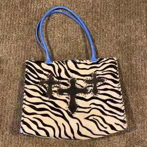 Zebra Purse Tote